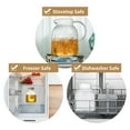 thumbnail image 2 of Large Glass Teapot with Infuser, Stovetop Safe, 68 fl oz Glass Tea Kettle, 2 of 7