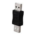 thumbnail image 1 of Sodial(r) Usb A Male To Male Connector Adapter Black, 1 of 5