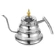 thumbnail image 1 of Hervidor de Agua de Acero Inoxidable con Asa y Colador de Metal para Preparar Té, Café, Oficina, Hogar y Cocina., 1 of 5