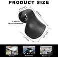 thumbnail image 2 of Cruise Throttle Assist, 0.94" Motorcycle Throttle Grip Accelerator Assistant Handlebar Oil Control, Wrist Rest ABS Rocker Cruise Control Booster for Motorcycle Scooter Ebike, 2 of 6