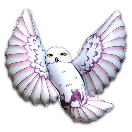 38 inch Snowy White Owl Foil Mylar Balloon - Party Supplies Decorations