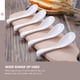 thumbnail image 3 of 5 unids Hogar Pequeño Scoop Restaurant Soup Soup Spoons Cuchara de plástico (blanco), 3 of 5