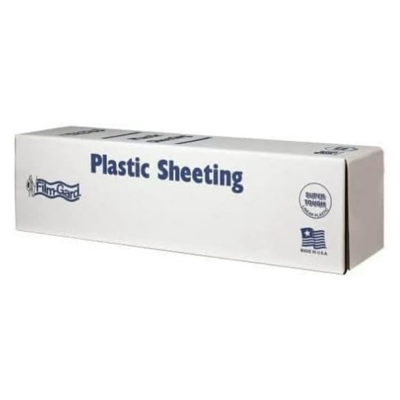 6ML BLK 12X100 12-by-100-Foot 6-Millimeter Black Tyco Polyethylene Plastic Sheeting, No Size, No Color