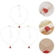 thumbnail image 3 of GOOHOCHY Colgante de cuello delicado para mujer, accesorio de joyería, collar, decoración de joyería para el cuello, 3 uds., 3 of 8