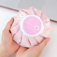 thumbnail image 5 of Pink Reusable Cartoon Ice Bag for Cold Therapy and Pain Relief, Leakproof Cap, 5.9 Inch, PVC Dacron Material, 5 of 5
