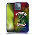 thumbnail image 1 of Head Case Designs Officially Licensed Riverdale South Side Serpents Snake Skin Print Logo Soft Gel Case Compatible with Apple iPhone 13, 1 of 7
