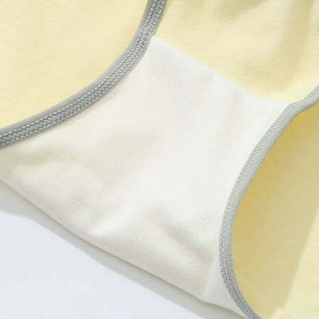 

Cathalem Womens Lingerie Garter Underwear Patchwork Underpants Bikini Solid Women Briefs Role Playing Lingerie for Women Large Underwear Yellow 3X-Large