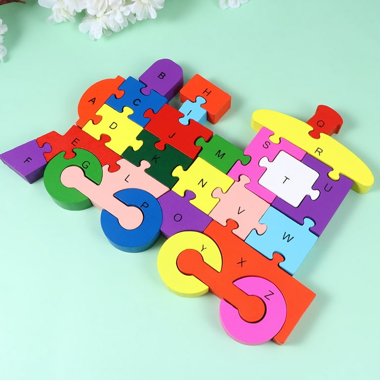 Alphabet Tactile French Language Game Eduational Puzzle for Learning t –  KsmToys
