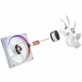 thumbnail image 3 of Disipador CPU Gamer BALAM RUSH HELIUX PRO HEX65 120mm ARGB 3pin LGA 1700 AM5 600 - 2000 RPM 4-pin PWM 6 Pipas Display Digital Blanco BR-941976, 3 of 6