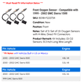 thumbnail image 2 of Front Oxygen Sensor - Compatible with 1999 - 2002 GMC Sierra 1500 2000 2001, 2 of 2