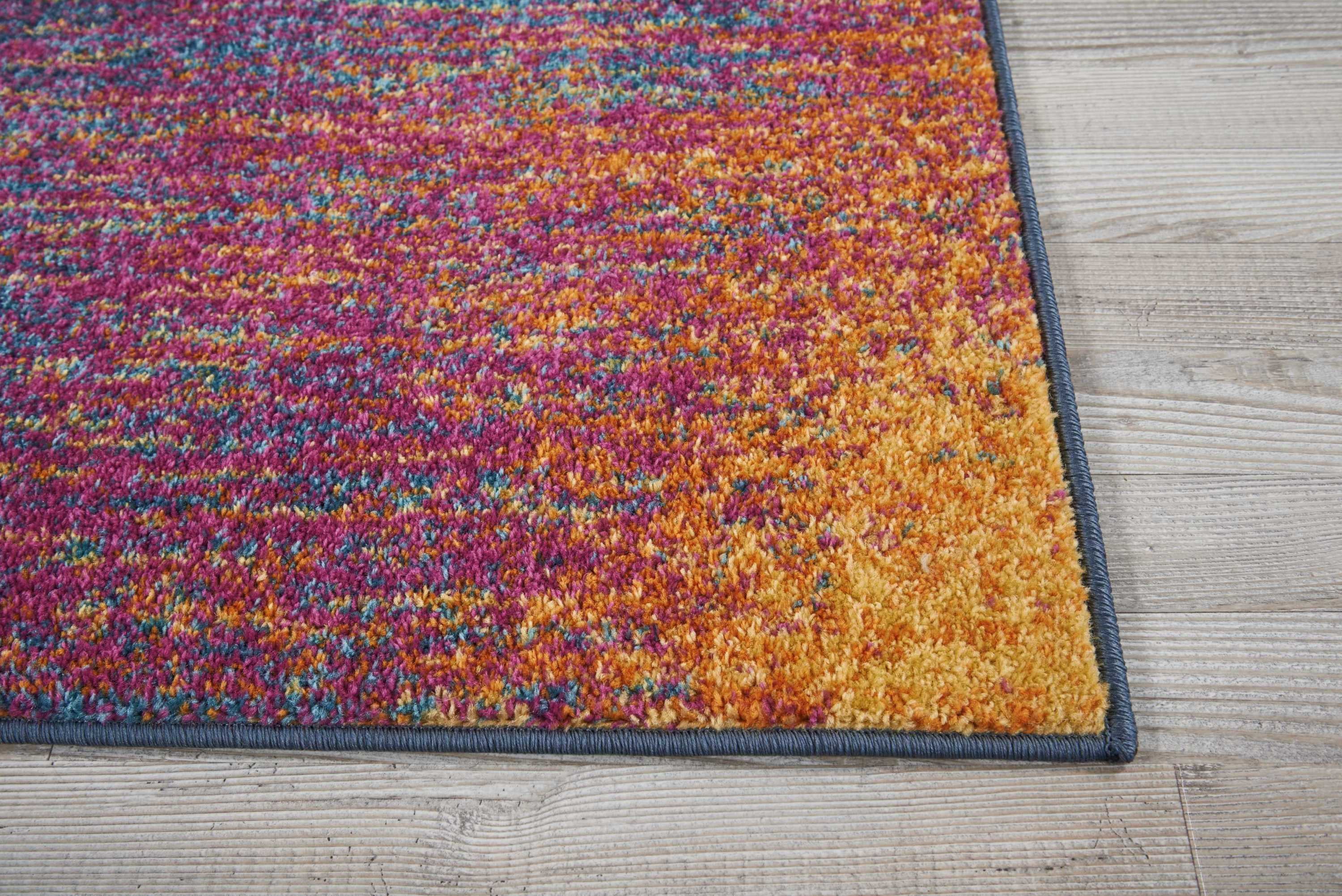 Nourison Passion Abstract Multicolor 1'10" x 2'10" Area Rug, (2x2)