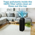 thumbnail image 3 of Danby Black Air Purifier for up to 210 Sq. Ft. with HEPA Filter, 3 of 11