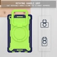 thumbnail image 6 of SaniMore for Lenovo Tab M10 Plus 3rd Gen 10.6" 2022 (TB-125F/TB-128F) Kids Case, Multi-Functional Cover with Handle Shoulder Strap & 360° Rotatable Kickstand Shockproof Protective Shell, Navy+Olivine, 6 of 8