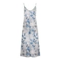 thumbnail image 6 of ZVAVZ Beach Dresses for Women 2025 Vacation,Women Vinatge Floral Sleeveless Maxi Sun Dress Strap V Neck Ankle Casual Long Dresses Multicolor,2XL, 6 of 6