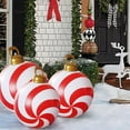 thumbnail image 5 of Costeam Outdoor Christmas Inflatable Tree - PVC Air Blow Up Decor with LED Lights for Garden Yard Lawn Holiday Decoration, Weather Resistant, 5 of 5
