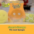 thumbnail image 2 of Scrub Daddy Sponge Holder - Sponge Caddy- Suction Sponge Holder, Sink Organizer for Kitchen and Bathroom, Self Draining, Easy to Clean Dishwasher Safe, Universal for Sponges and Scrubbers - 2 pack, 2 of 9