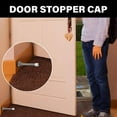 thumbnail image 2 of Industrial Door Stop Tips set Door Stop Bumpers Door Stoppers Caps Simple Installs for Noise Reductions & Wall Protectio, 2 of 12