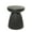 Matte Black, variant on Matte Black MgO Concrete Outdoor Round Side Table