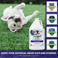 thumbnail image 3 of + Artificial Grass Pet Odor Eliminator – Enzymatic Concentrate for Dog Urine and Feces – Outdoor Deodorizer, safe for children, pets, and plants – Non-toxic formula, 1 gallon, 3 of 4