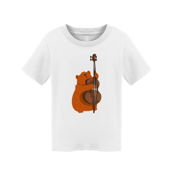 Cute Hamster Playing Cello T-Shirt Toddler -Image by Shutterstock,  2 Toddler