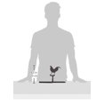 thumbnail image 2 of Village Wrought Iron PT-B-1 Rooster Paper Towel Holder, 2 of 2