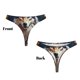 thumbnail image 3 of Balery Oil Painting Tribal Wolf Tangas de Algodón para Mujer con Estampado – Ropa Interior Sexy, Transpirable, G-string-3X-Large, 3 of 6