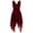Burgundy, variant on Girls Pleated Sleeveless High Low Wedding Party Formal Dress Junior Bridesmaid Chiffon Dress Navy Blue 8