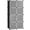Black, variant on Black 8-Cube Plastic Modular Closet Organizer Cabinet with Doors, Bedroom Living Room Storage