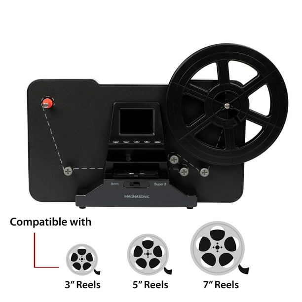 Scanner/numériseur pour films 8 mm et Super 8