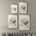 thumbnail image 4 of Wexford Home Earthtone Swipe I Premium Framed Print, 26.5" x 36.5" - Ready to Hang, Gold (Set of 2), 4 of 9