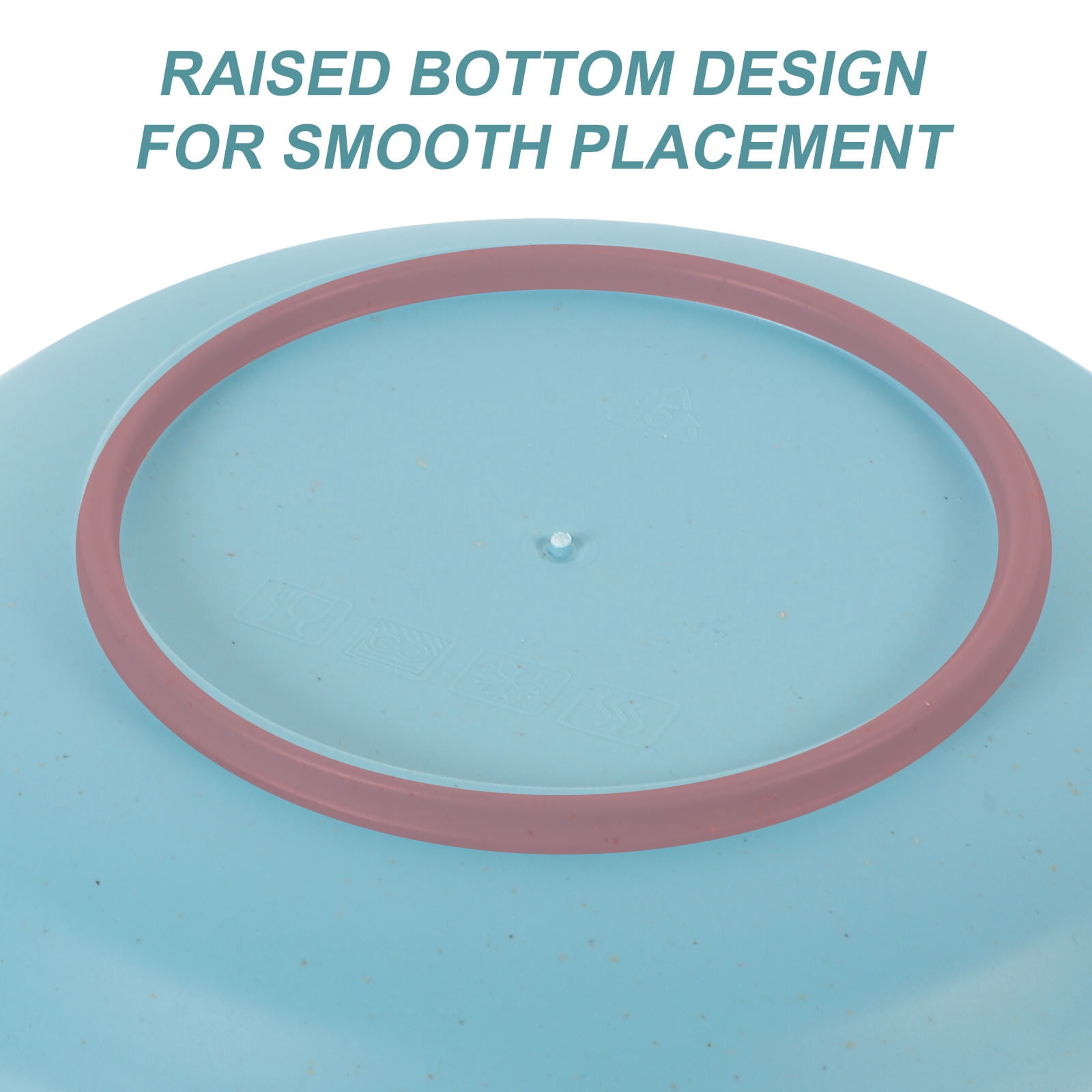 Raindrops 4pcs Wheat Straw Bowl Unbreakable Cereal Bowls Dessert Bowls for Serving Soup Oatmeal Pasta