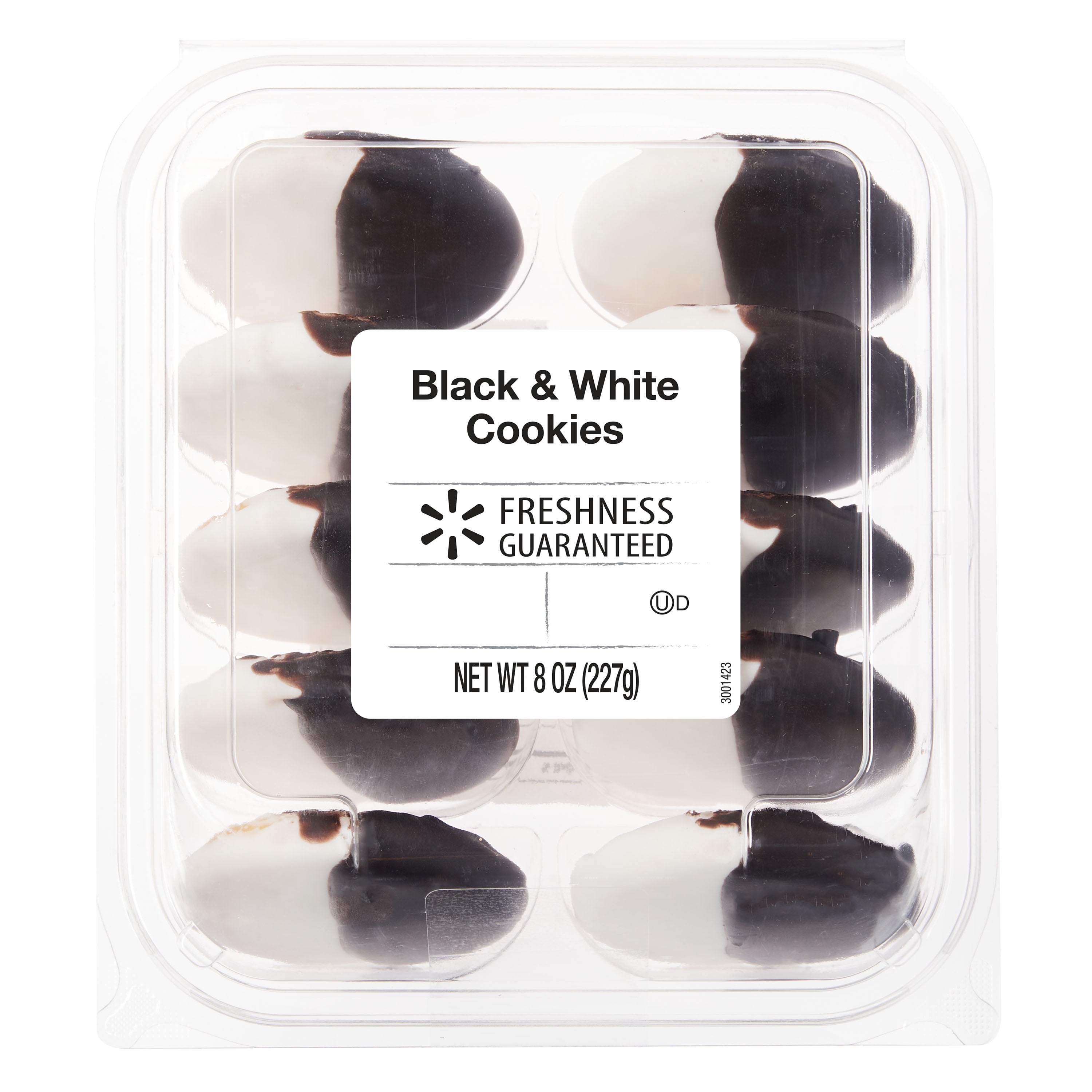 Freshness Guaranteed Black and White Cookies, 8 oz, 10 Count