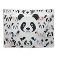 thumbnail image 5 of GOSMITH Cute Panda Tapestry Wall Hanging Tapestries Cartoon Face Aesthetic Tapestry for Bedroom Living Room Dorm College Boys Girls Room Wall Art Decor Funny Decorative Backdrop 40x30 Inch, 5 of 7