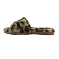 thumbnail image 2 of Lurnyet Furry Slipper Sandal with Warm Plush Lining for Outdoor Indoor, 2 of 5