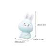 thumbnail image 3 of Blue Resin Rabbit Garden Ornament - Hand-Painted Outdoor Decor for Easter & Spring, 3 of 6
