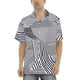 thumbnail image 3 of Camisas Hawaianas Para Hombre Camisas estampadas para hombre, camisas de playa con botones de manga corta para hombre (Pink, S), 3 of 7