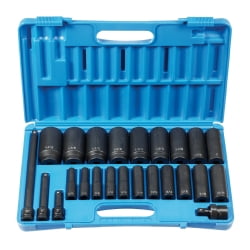 Fractional Socket Set - 24 Piece 1/2