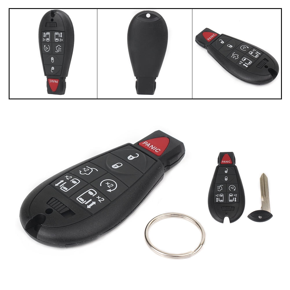 GZYF Uncut Keyless Remote Key Fob W/ Batteries For 2008 2014 Dodge