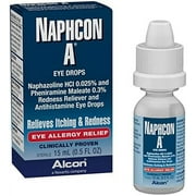 Naphcon A Eye Drops 15 mL (Pack of 2)