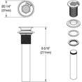 thumbnail image 2 of Elkay LK174LO Drain, Chrome, 2 of 2