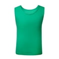 thumbnail image 2 of YYYTop Boys Girls Teen Breathable Mesh Athletic Tank Tops Sleeveless Workout T-Shirts Solid Color Underwear Casual Tankinis Soft Tank Tshirt Summer Sleeper Undershirts 2-16T, 2 of 3