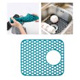 thumbnail image 1 of Sink Mat Silicone Protector With Side Drain Hole Anti Slip Easy Maintenance Sink Grid For Kitchen Home, 1 of 8
