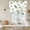 Green, variant on Green Olive Branches Balloon Curtains for Windows, Bedroom Curtains 54 Inch Length, Spring Pastoral Leaves Botanical Tie Up Curtains Panels Thermal Insulated Bathroom Curtains Window 42"x54"