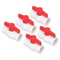 thumbnail image 2 of Pvc Ball Valve T Handle Ball Valve 5 Pcs Ball Valve Flat T Handle PVC Water Supply Ball Valve Switch For Swimming Pools, 2 of 8