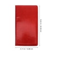 STRANDCHIC Red Glitter Car Essentials Holder for Insurance and ...