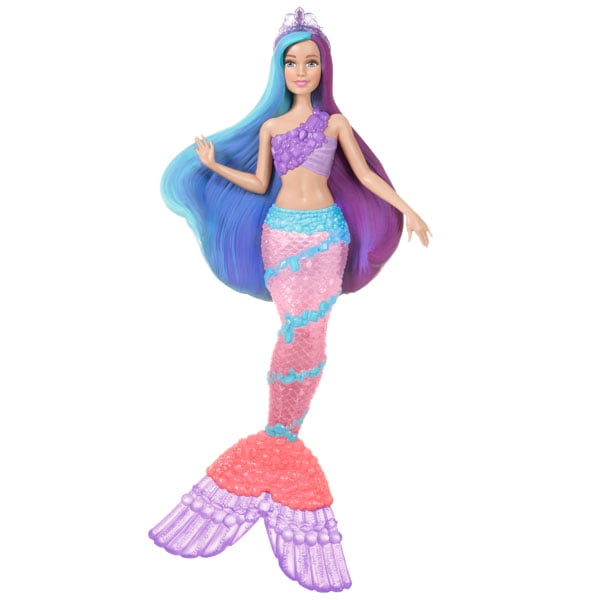 Barbie Dreamtopia Fantasy Sweetville Colourful Mermaid Aa Bath Play Girls Toy 