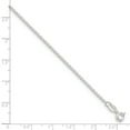 thumbnail image 2 of Sterling Silver 1.6mm Cable Chain Necklace Size 16, 2 of 6