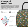thumbnail image 3 of Womens Pioneer Flower Floral Print Pattern Lunch Box for Work,Insulated Lunch Bag for Women,Loncheras Para Mujer,Leakproof Adult Lunch Bag for Work,Beach,Travel,Picnic,Camping, 3 of 6