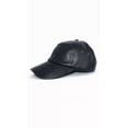 thumbnail image 2 of Leather Baseball Cap - Black, 2 of 9