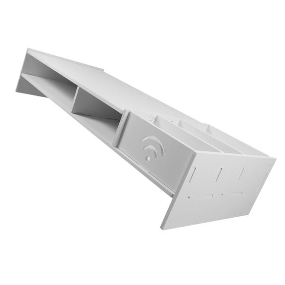 FOLOYORI White Space Saving Monitor Riser and Desktop Organizer with Drawer Storage